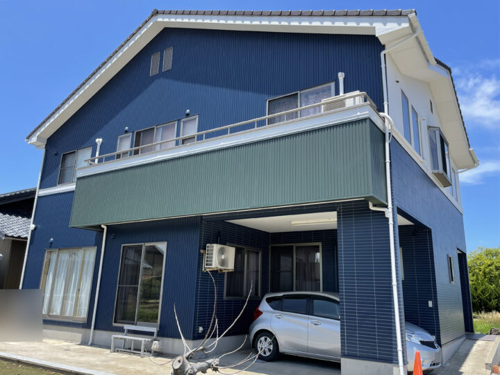 坂井市N様邸　外壁塗装・外壁カバー工事